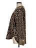 Ruby Rd. Animal Print Brown Pullover Sweater Size M - photo 5
