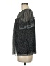 Max Studio Black Short Sleeve Blouse Size M - photo 5