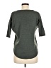 Express Gray 3/4 Sleeve Top Size M - photo 2