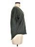 Express Gray 3/4 Sleeve Top Size M - photo 4