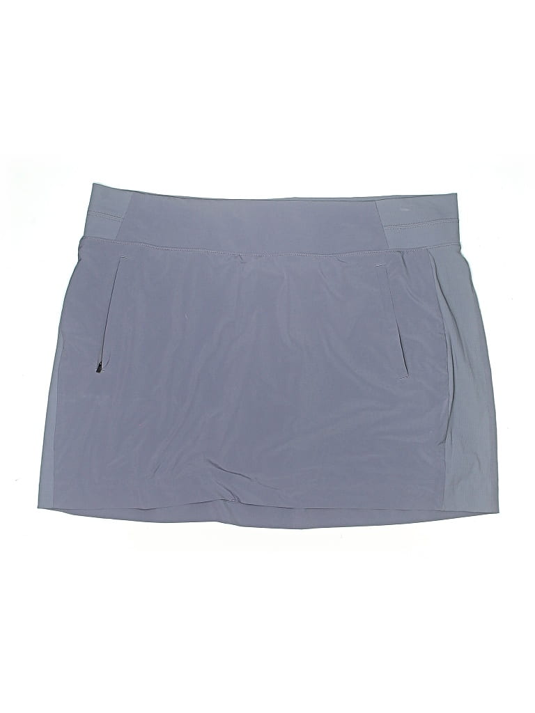 Pre-owned Athleta Casual Skirt In Gray