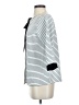 Iora Stripes White 3/4 Sleeve Blouse Size S - photo 5