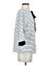 Iora Stripes White 3/4 Sleeve Blouse Size S - photo 4