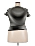 Saint James Stripes Black Short Sleeve Turtleneck Size 00 - photo 2