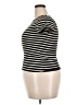 Saint James Stripes Black Short Sleeve Turtleneck Size 00 - photo 5