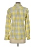 Talbots Plaid Yellow Long Sleeve Button-Down Shirt Size S - photo 2