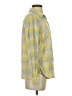 Talbots Plaid Yellow Long Sleeve Button-Down Shirt Size S - photo 4