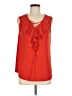 Corvia Red Sleeveless Blouse Size M - photo 1