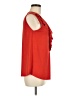 Corvia Red Sleeveless Blouse Size M - photo 4