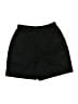 IZOD 100% Polyester Solid Black Athletic Shorts Size 8 - photo 2