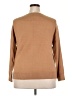 PREMISE Solid Tan Pullover Sweater Size 2X - photo 2