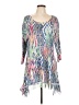 Casual Express Apparel Blue Casual Dress Size L - photo 1