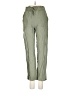 Shasa 100% Viscose Solid Green Cargo Pants Size M - photo 1