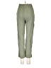Shasa 100% Viscose Solid Green Cargo Pants Size M - photo 2