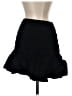 Leith 100% Polyester Solid Black Casual Skirt Size S - photo 2
