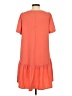 A New Day 100% Polyester Orange Casual Dress Size XS - photo 2