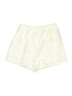 Unbranded Metallic Ivory Shorts Size L - photo 2