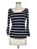 Monteau Blue 3/4 Sleeve Top Size M - photo 1