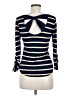 Monteau Blue 3/4 Sleeve Top Size M - photo 2