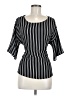 Tua Black Short Sleeve Blouse Size M - photo 1