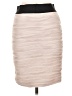 H&M 100% Polyester Solid Ivory Formal Skirt Size 10 (estimated) - photo 2
