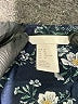 H&M 100% Polyester Floral Black 3/4 Sleeve Blouse Size XL - photo 7
