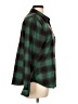 Maurices Plaid Green Long Sleeve Blouse Size L - photo 4