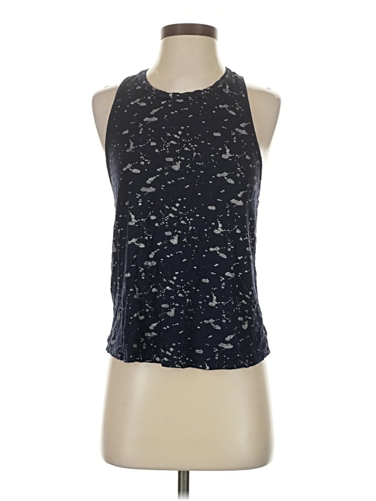 Pre-owned Terez Tank Top Black Halter Neckline Tops