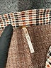 Free People Plaid Brown Orange Casual Pants Size 6 - photo 6