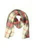 Unbranded Plaid Burgundy Red Scarf One size - photo 1