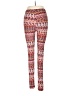 Unbranded Print Red Burgundy Leggings Size XS (estimated) - photo 2