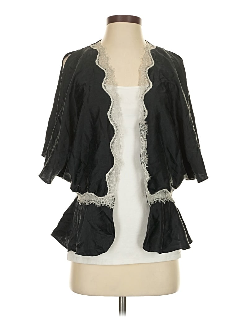 Pre-owned Express Kimono In Black