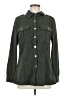 Unbranded 100% Polyester Green Long Sleeve Blouse Size M - photo 1
