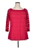 Monroe and Main Red 3/4 Sleeve Top Size 1X - photo 1
