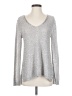 BB Dakota Metallic Silver Pullover Sweater Size S - photo 1