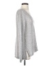BB Dakota Metallic Silver Pullover Sweater Size S - photo 4