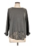 Apt. 9 Polka Dots Gray Pullover Sweater Size L - photo 1