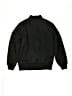 Old Navy 100% Polyester Solid Black Track Jacket Size 8 - photo 2