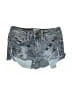 Hudson Jeans Stars Blue Denim Shorts Size 4 - photo 1