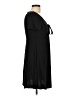 Shein Solid Black Casual Dress Size L - photo 4