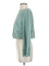 Shein Teal 3/4 Sleeve Blouse Size S - photo 5