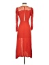 NSR 100% Rayon Red Cocktail Dress Size S - photo 2