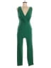Shein Solid Green Jumpsuit Size 6 - photo 1