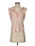 By Anthropologie 100% Cotton Pink Sleeveless Blouse Size XS - photo 1