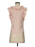 By Anthropologie 100% Cotton Pink Sleeveless Blouse Size XS - photo 2