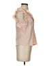 By Anthropologie 100% Cotton Pink Sleeveless Blouse Size XS - photo 4