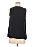 Boden Black Blue Sleeveless Blouse Size 8 - photo 1