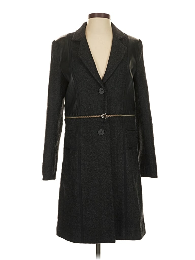 Pre-owned Cut25 Wool Coat In Gray