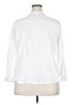 Unbranded White 3/4 Sleeve Blouse Size 4X - photo 2