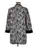 JM Collection Paisley Silver Coat Size M - photo 2